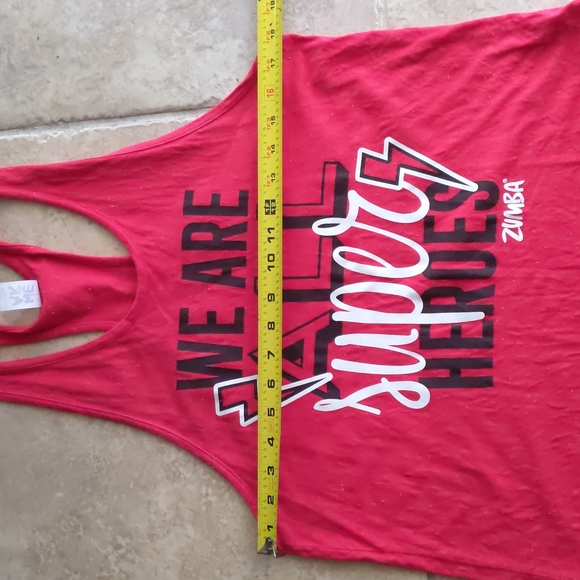 We Are All Superheroes Zumba Tank - Picture 6 of 7